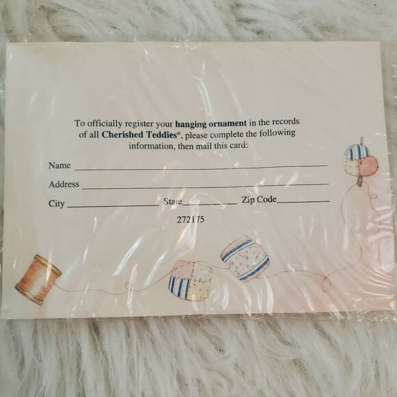 Cherished Teddies 1993 Bear Figurine School Days - Picture 7 of 7